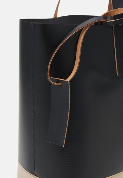 Marni TRIBECA UNISEX - Maisiņveida soma - black/cork