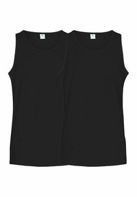 Dovre 2-PACK GOTS - Undershirt - black