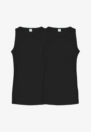 Dovre 2-PACK GOTS - Unterhemd/-shirt - black