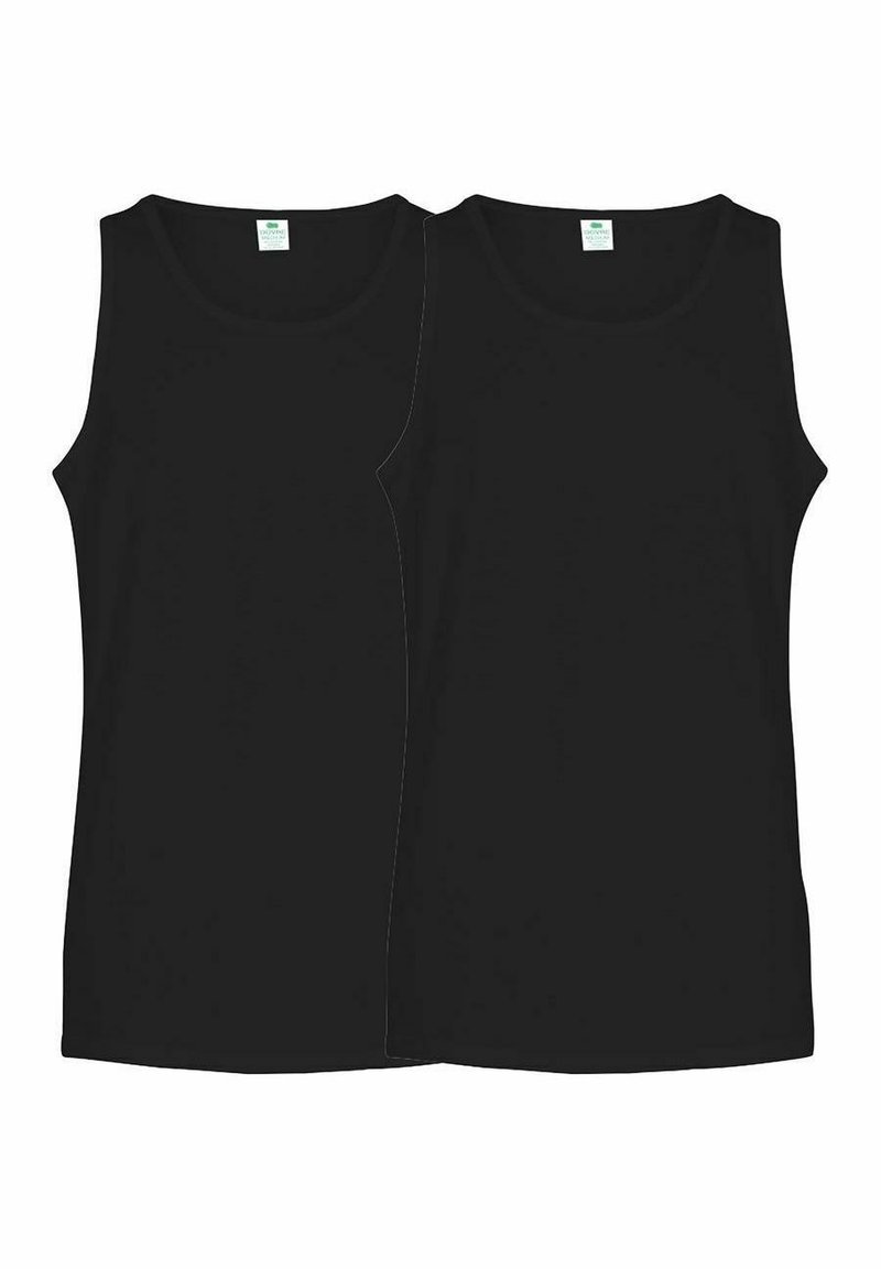 Dovre 2-PACK GOTS - Undershirt - black