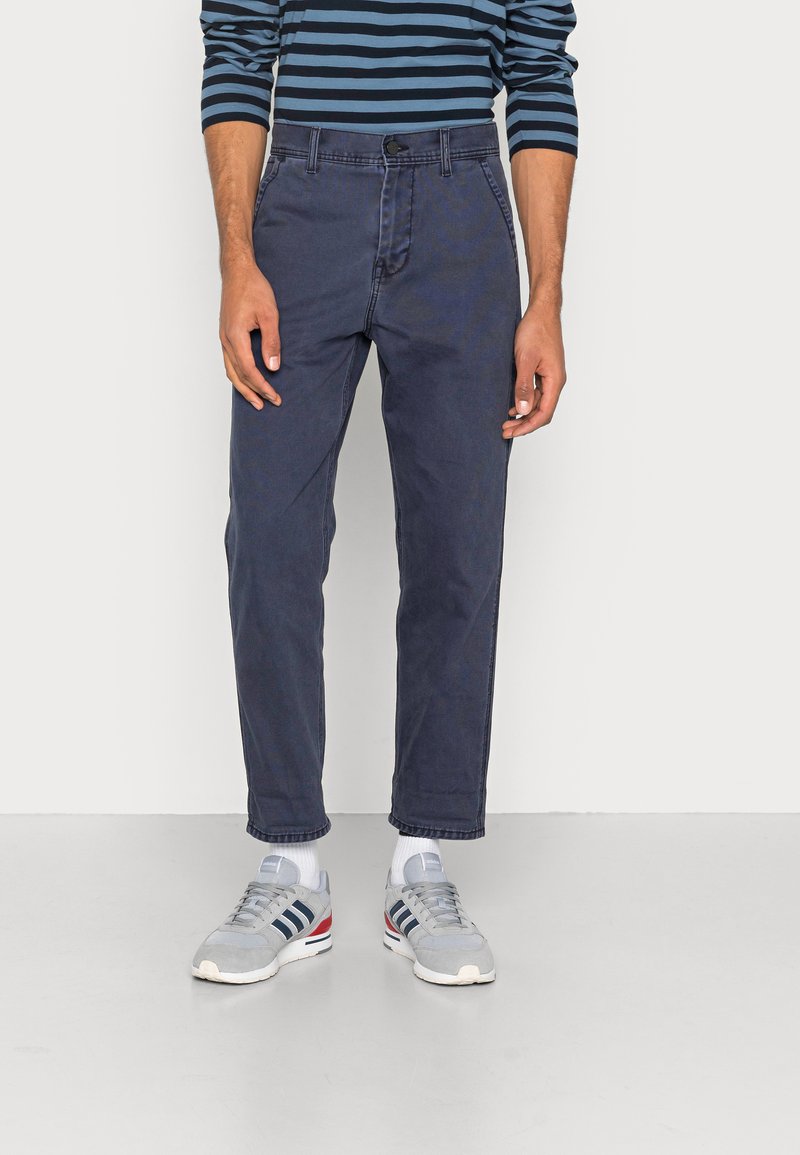 Lee CARPENTER - Calças de ganga de perna direita - black