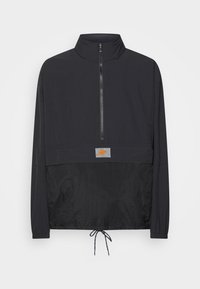 Veste coupe-vent - black/black/safety orange