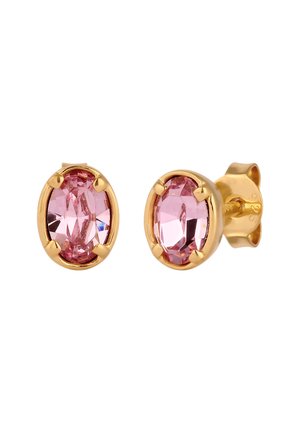 SPARKLING BASIC - MIT KRISTALLEN VON SWAROVSKI® - Oorbellen - gold-coloured