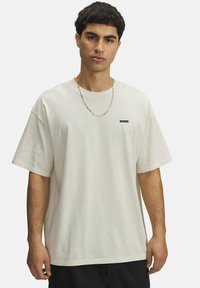 SHORT-SLEEVE GRAPH LOGO WASH SS - Basic T-shirt - stone