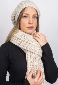 Dalle Piane Cashmere Čepice - beige