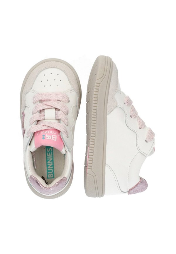 MAARTJE MELLOW – Lauflernschuh – wit roze