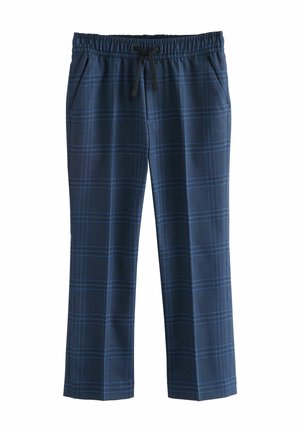 REGULAR FIT - CHECK - Treningo apatinė dalis - blue navy