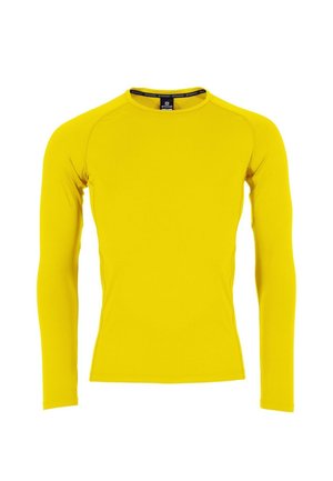 CORE BASELAYER - Unterhemd/-shirt - yellow