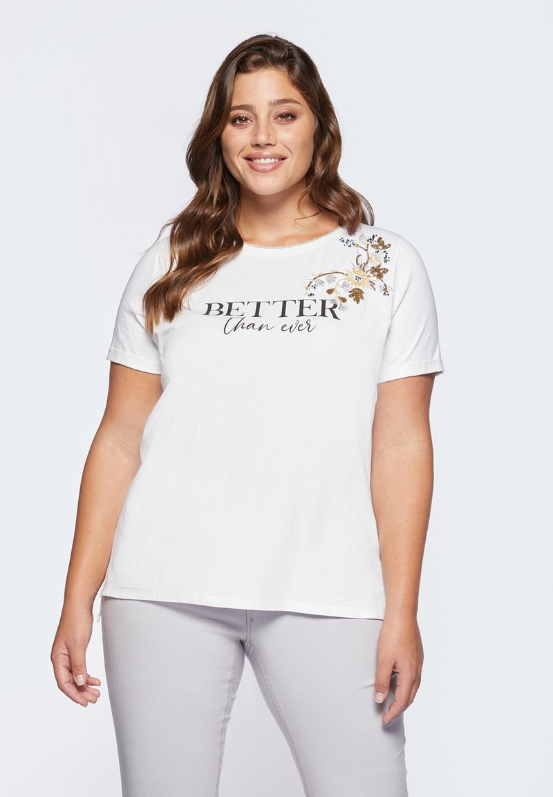 Fiorella Rubino T-shirt print wit