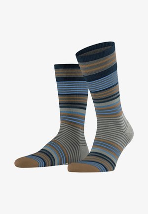Burlington STRIPE - Socks - dark grey