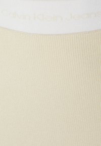 Calvin Klein Jeans CONTRAST WAISTBAND SKIRT - Minissaia - eggshell