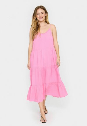 Saint Tropez EDASZ  - Freizeitkleid - pink cosmos