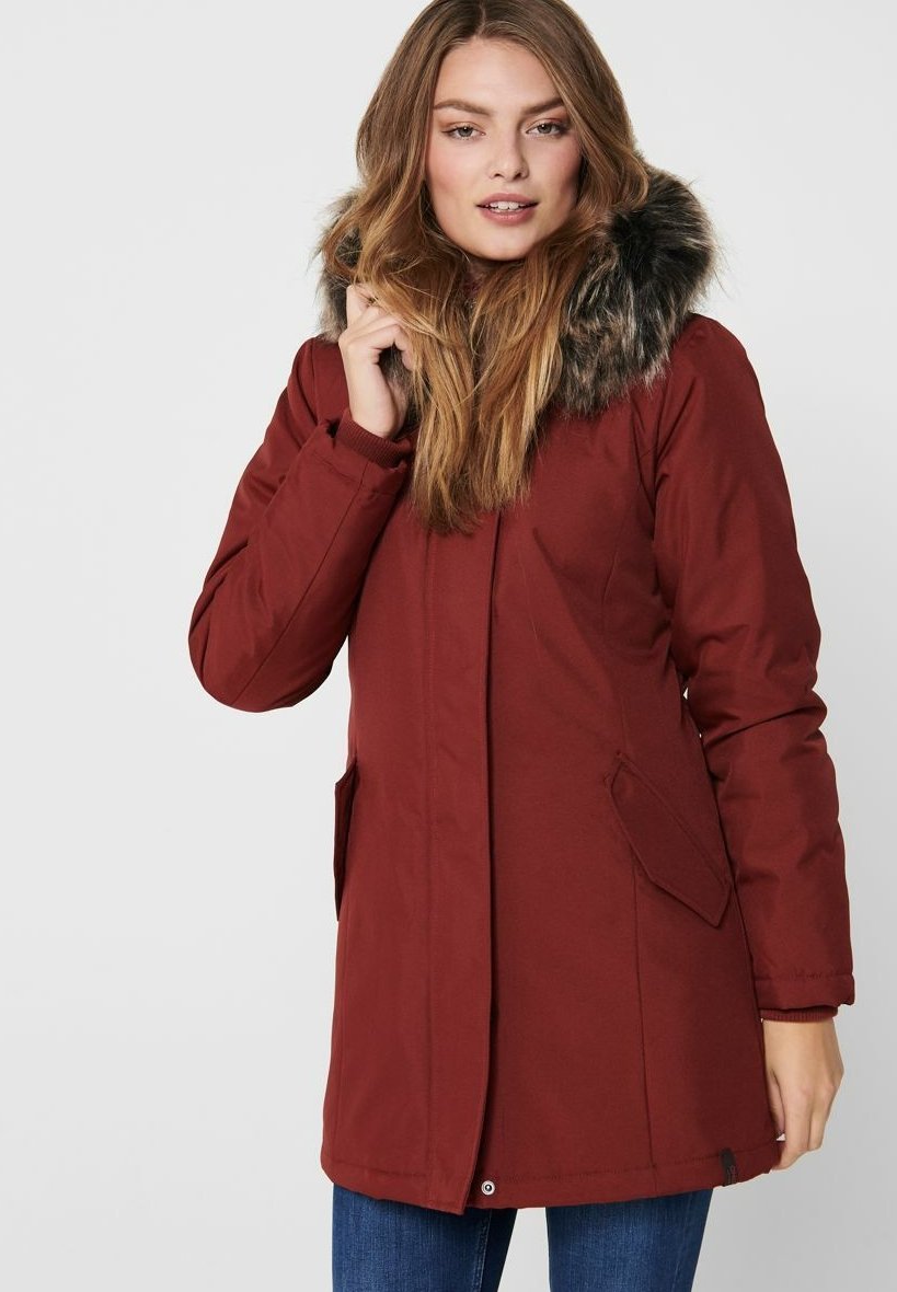 Hood Onlkaty Parka Jacket Only Kurzparka Winterjacke Damen Only