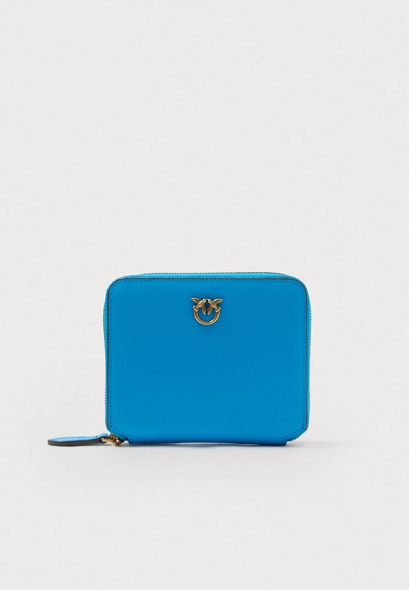 Pinko TAYLOR ZIP AROUND - Wallet - azzurro dresda/gold-coloured/light ...