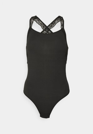 Pieces PCKILLO STRAP BODYSTOCKING - Σώμα - black