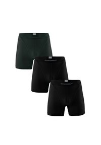 MUCHACHOMALO Uske bokserice - black black green