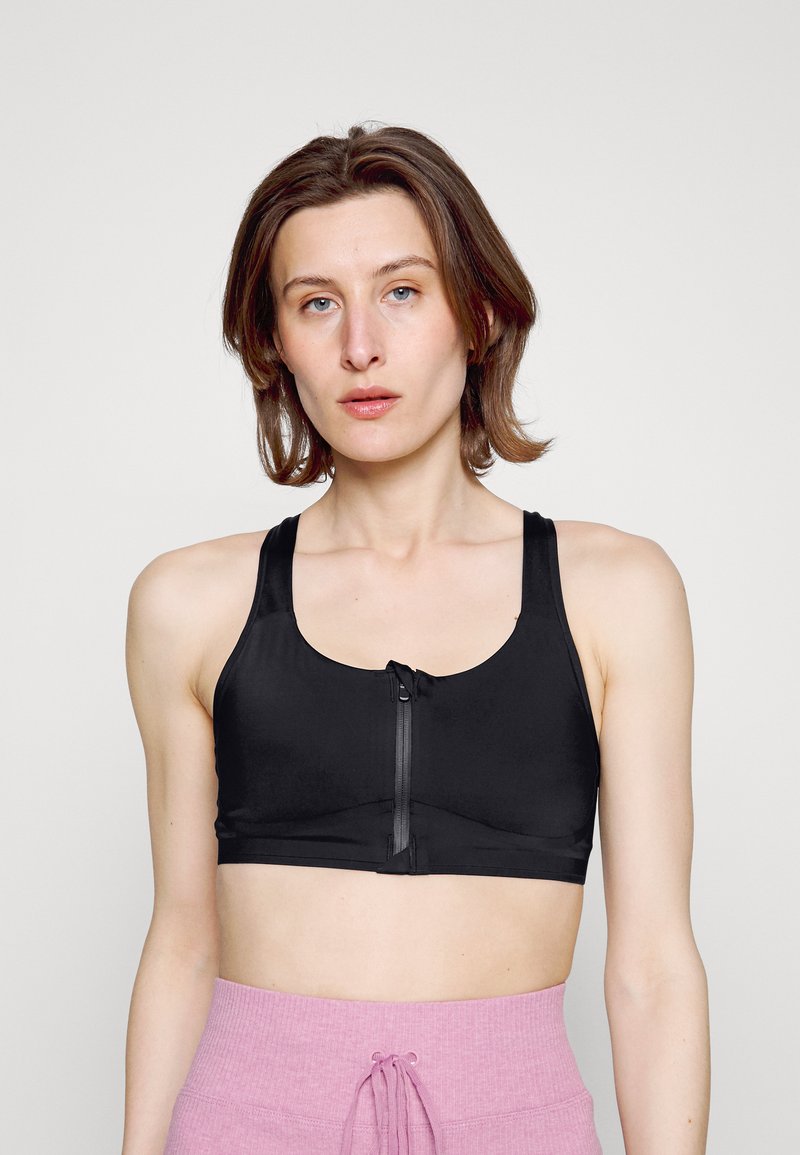Damen Sportbekleidung | Athleta EMPOWER II TRAIN BRA A-C Sport-BH mit mittlerer Stützkraft black/schwarz - LV78464 Damen Sportbekleidung | Athleta EMPOWER II TRAIN BRA A-C Sport-BH mit mittlerer Stützkraft black/schwarz - LV78464