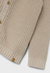 Lil' Atelier LANGARM - Strickjacke - gray morn