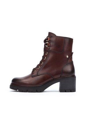 Pikolinos SORIA - Platform ankle boots - dark brown