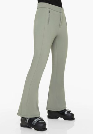 OYSHO FLARE - Ski pants - khaki