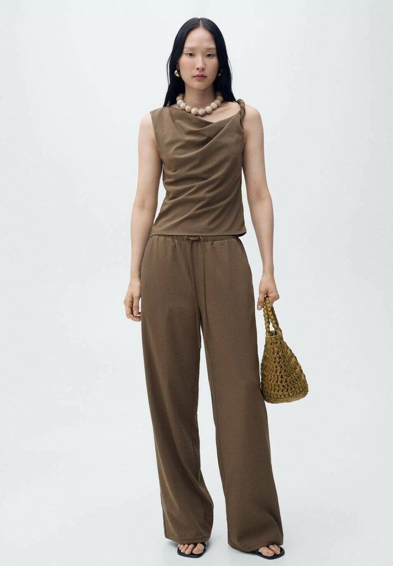 Mango - RIGA - Blouse - hnědá, Enlarge