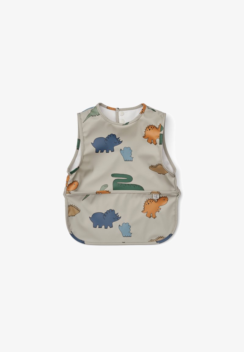 Liewood BRIA BIB UNISEX - Haklapp - dinosaurs / mist