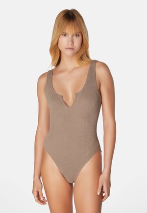 AVA ONE SIZE - Badeanzug - hazelnut
