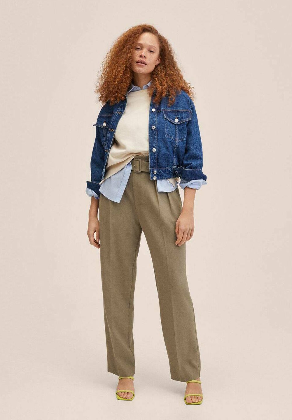 Mango DANDY - Pantaloni - khaki/cachi - Zalando.it