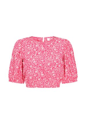 myMo Blusa - pink white