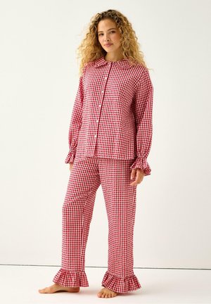 GINGHAM - Pidžaama alumine osa - red