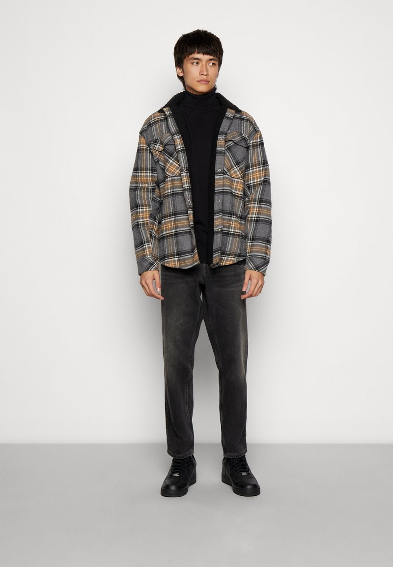 Redefined Rebel GORDON OVERSHIRT - Καλοκαιρινό μπουφάν - grey