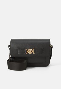 SMALL CROSSBODY UNISEX - Sac bandoulière - black/versace gold-coloured