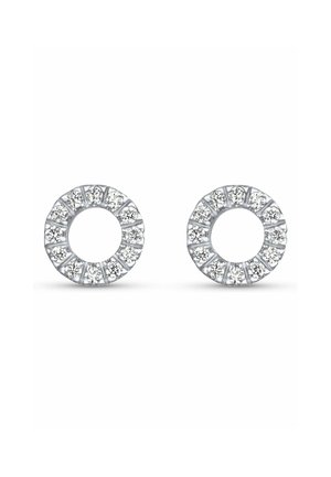 Earrings - weißgoldfarben