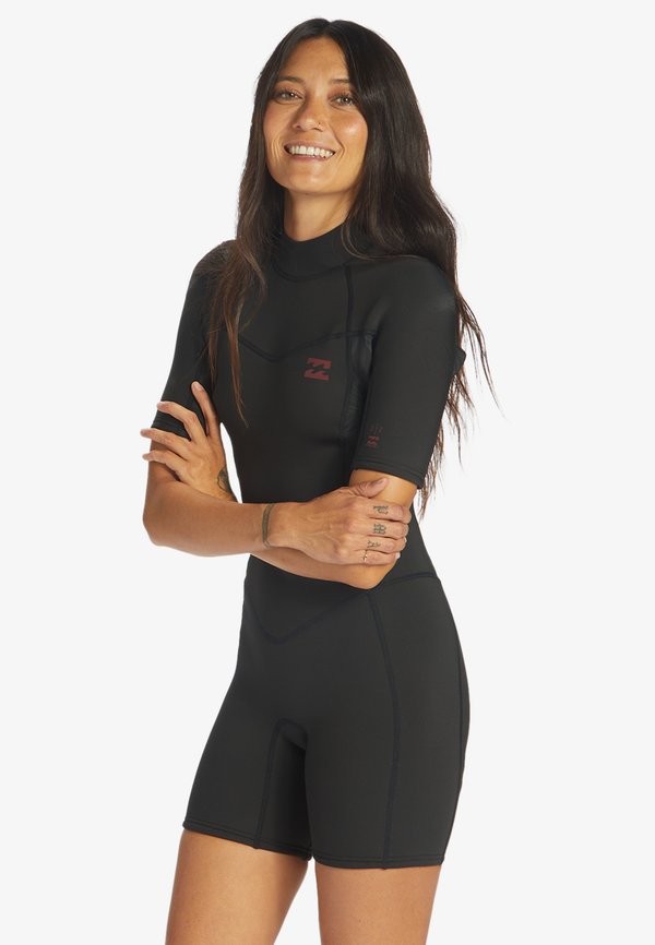 SYNERGY - KURZÄRMLIGER BACK-ZIP-SPRINGSUIT - Swimsuit4