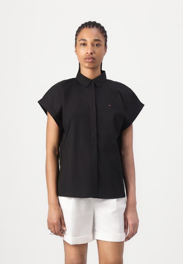 SLEEVELESS RELAXED SHIRT - Button-down blouse