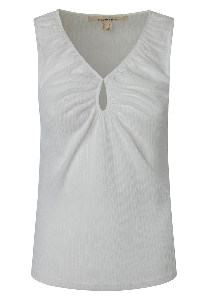 Damen T-Shirts | Slow Love Top white/weiß - YH26649 Damen T-Shirts | Slow Love Top white/weiß - YH26649