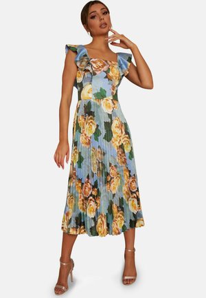 RUFFLE FLORAL PRINT - Day dress - multi coloured