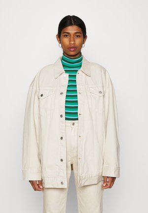 GIGA JACKET - Džínová bunda - tinted ecru