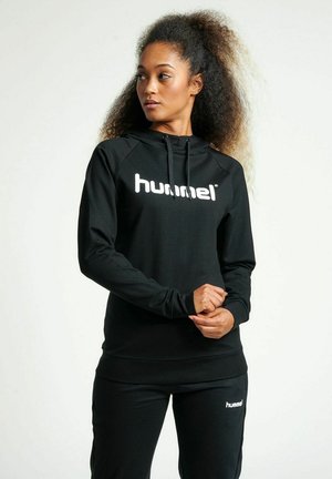 Hummel LOGO - Kapuzenpullover - schwarz