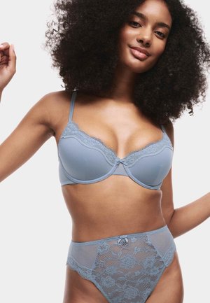 JASMINE DEMI CUP - Beugel BH - grey blue