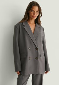 Halflange jas - grey