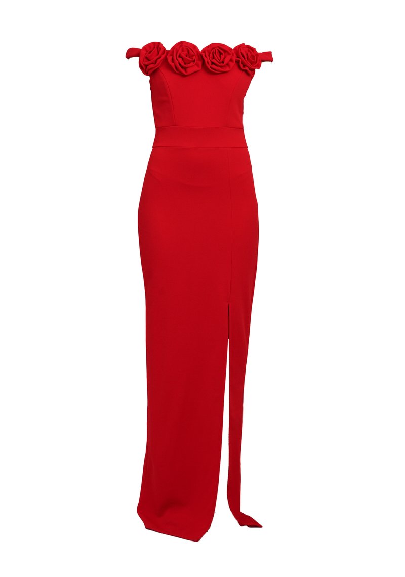 WAL G. ALLY FLOWER MAXI - Cocktail dress / Party dress - red - Zalando.ie