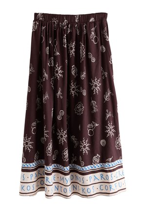 Next, Maxi skirt - brown cream