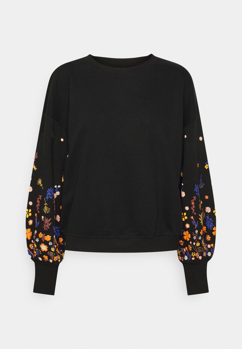 ONLY Onlbrooke Felpa Donna Con Stampa Fiori - Maglia Di Tuta Manica Lunga, Cotone E Poliestere - Foto 6