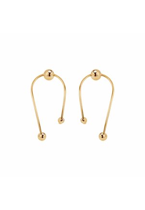 POZŁACANE - KULKI - COSSMO - Kolczyki