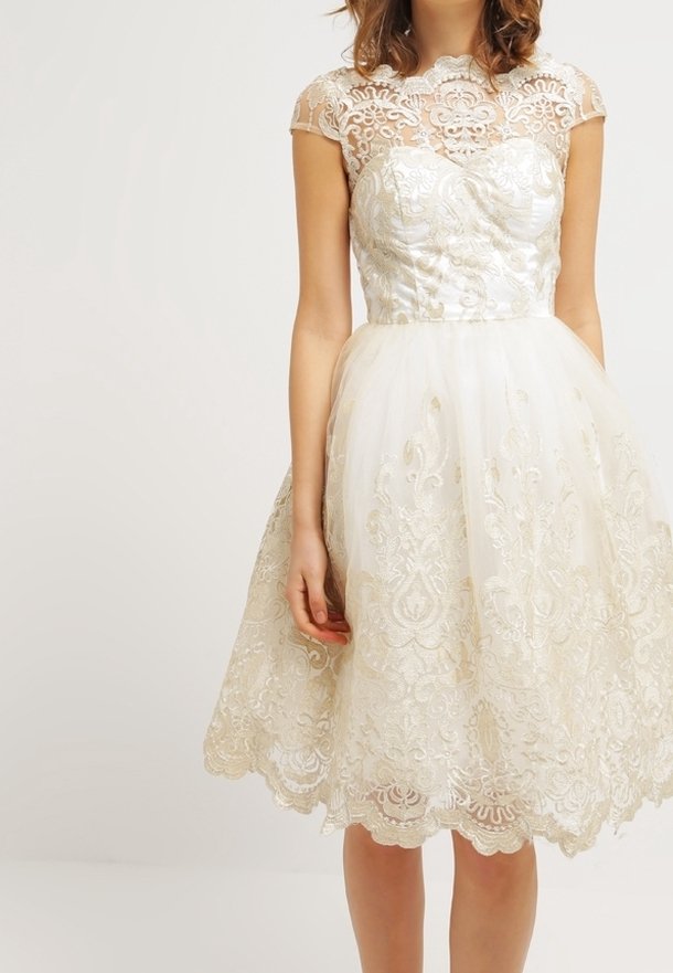 Chi Chi London Cocktail dress / Party dress - white - (Pre-owned) -  Zalando.ie