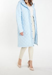 faina Vinterfrakke - light blue