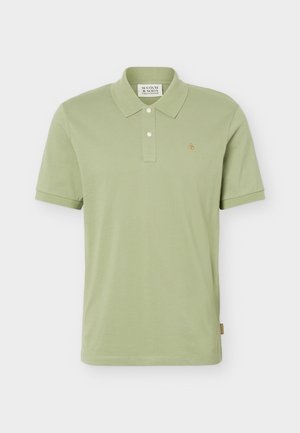 Scotch & Soda, SEASONAL CORE CHEST LOGO REGULAR FIT - Πόλο - oil green