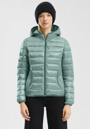 Winter jacket - pastelltürkis