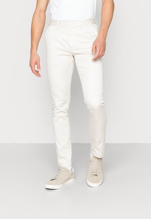 BLEECKER TECH - Pantaloni - feather white